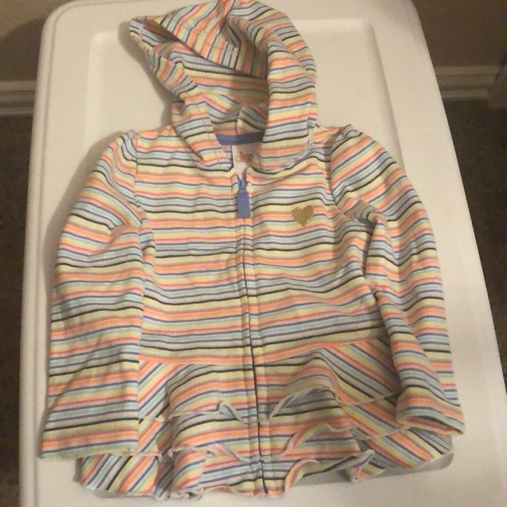 Circo lightweight zip up sweatshirt